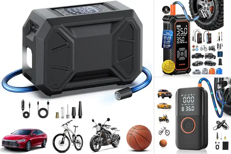 Detailed view of Best Dual Power Tire Inflator USB DC