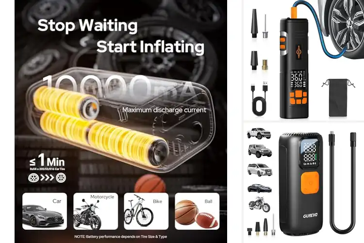 Detailed view of Best Multi-Unit PSI Tire Pumps for Fast, Reliable Inflation