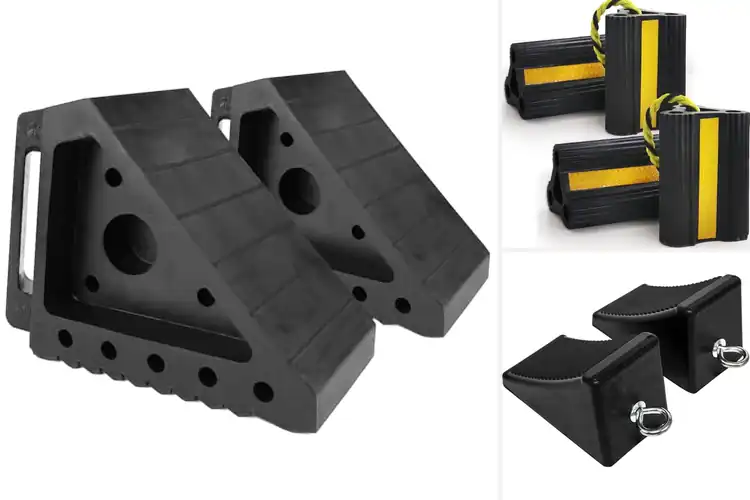Detailed view of Best Tire Blocks for Ultimate Safety and Easy Handling