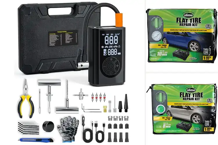 Detailed view of Best Tire Care Kit Inflators