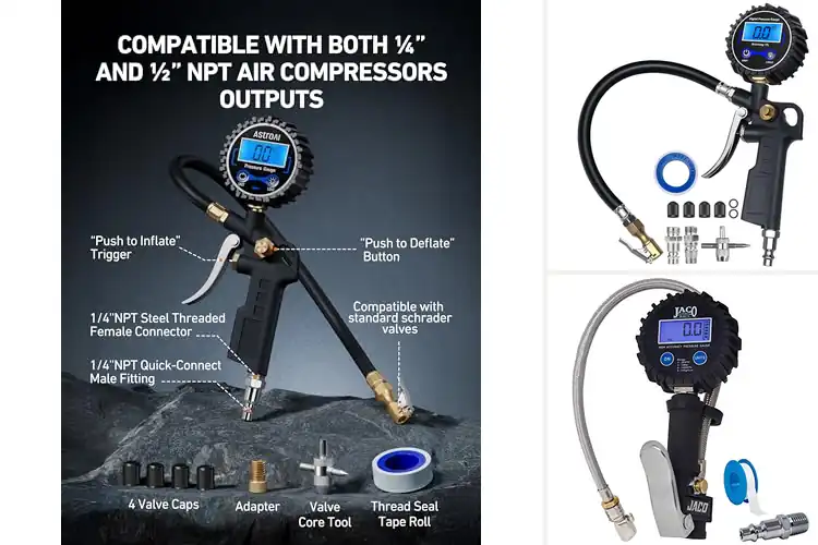Detailed view of Best Tire Inflators With Digital Pressure Gauges