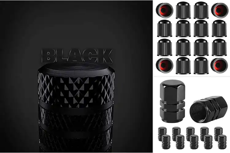 Detailed view of 10 Best Tire Valve Caps for Maximum Wheel Protection