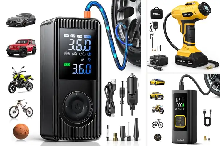 Detailed view of Best USB Rechargeable Tire Inflators